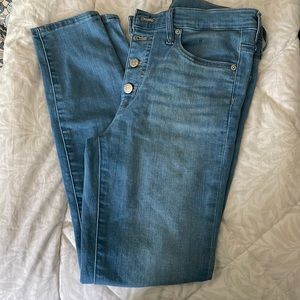 J Crew High-Rise Skinny Jeans